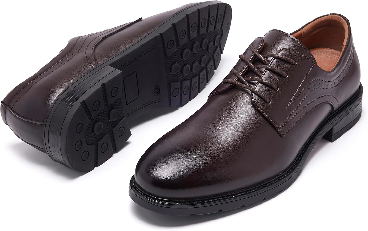 Detalle 2 de SHULOOK Anzugschuhe Oxford Herrenschuhe 👞