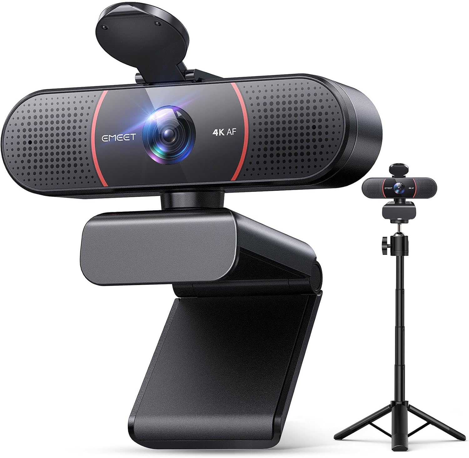 Detalle de EMEET C960 4K webcam 6.7-18.5 in tripod
