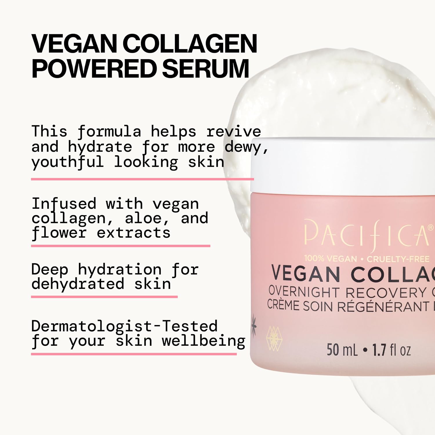Thumbnail 3 de Pacifica Night Face Cream Overnight Recovery