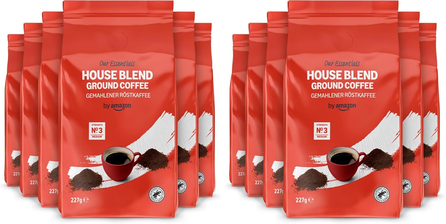 Thumbnail 6 de By Amazon Caffè Macinato Tostatura Media 1,36 kg (6 Confezioni da 227 g) – Rainforest Alliance