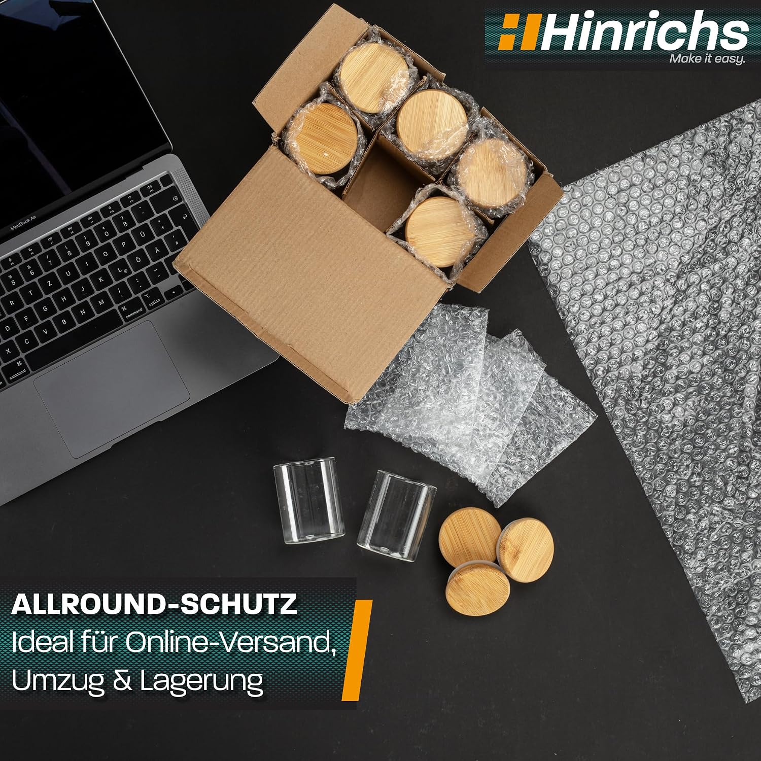 Thumbnail 6 de Hinrichs Luftpolsterfolie 10 m x 40 cm