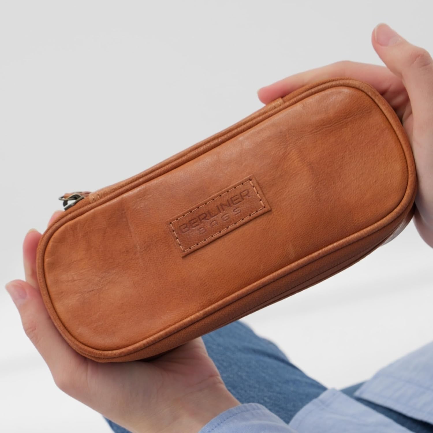 Thumbnail 1 de Berliner Bags Estuche vintage Felix de piel para lápices 👜