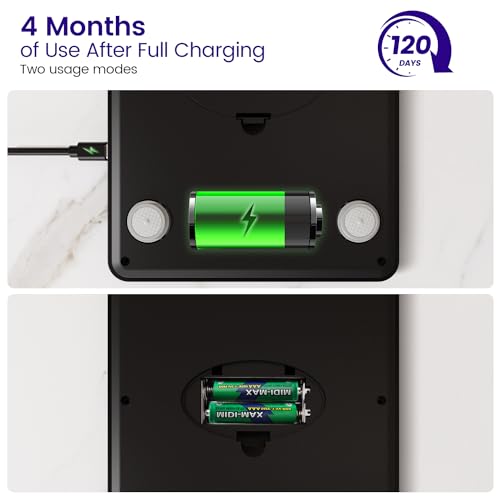 Detalle de Bilancia da cucina digitale ibanez? no: izeyu, bilancia ricaricabile USB-C con 15 kg di portata e precisione 1 g/0,1 oz