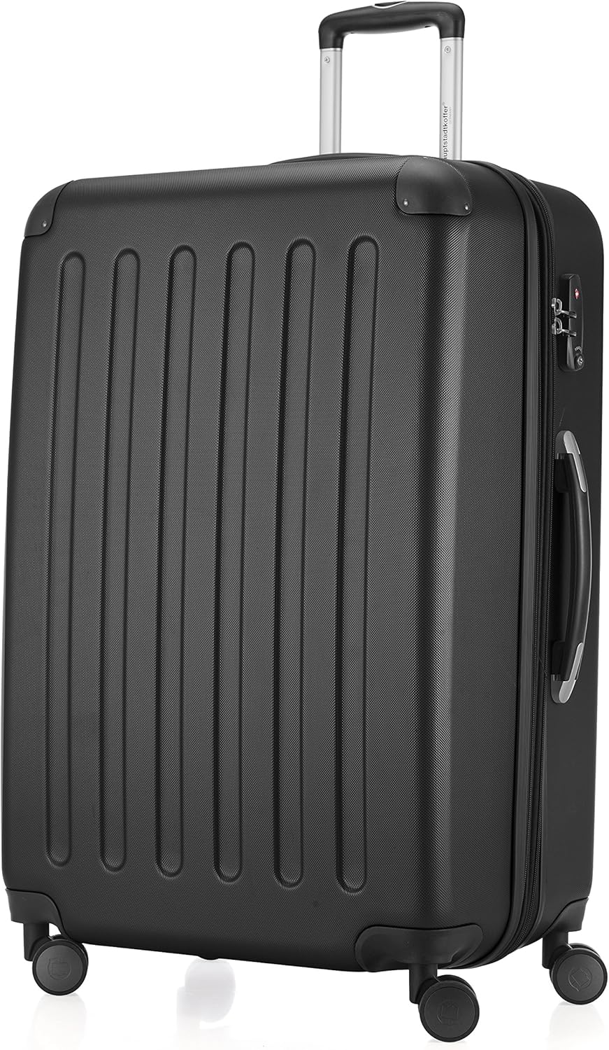 Detalle de Hauptstadtkoffer Spree – Grande Valise Rigide 119 L, Serrure TSA, 4 Doubles Roulettes, 75 cm
