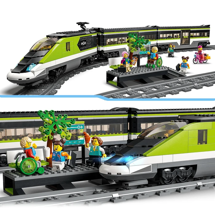 Thumbnail 5 de LEGO City Personen-Schnellzug 60337 – schnelles Bahnerlebnis für die Stadt