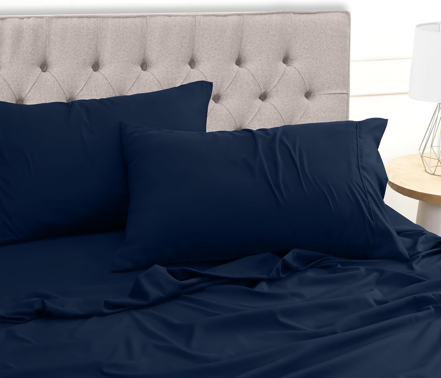 Thumbnail 5 de Utopia Bedding Juego de Sábanas 150x200 Azul marino