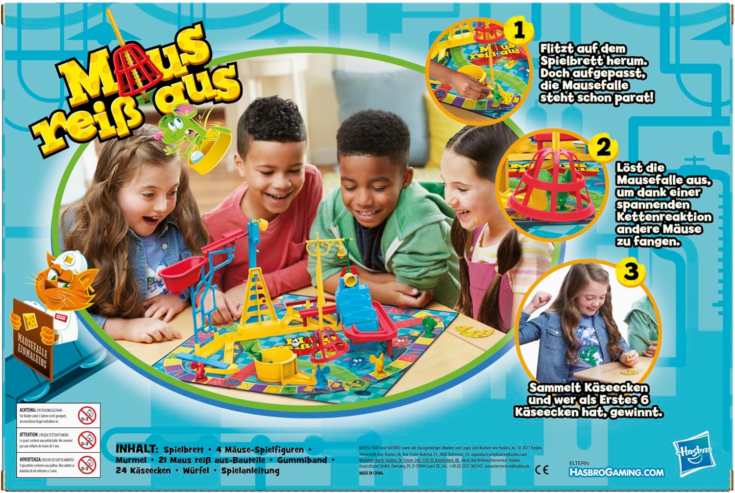 Thumbnail 4 de Maus reiß aus Familienspiel für 2–4 Spieler 🎲