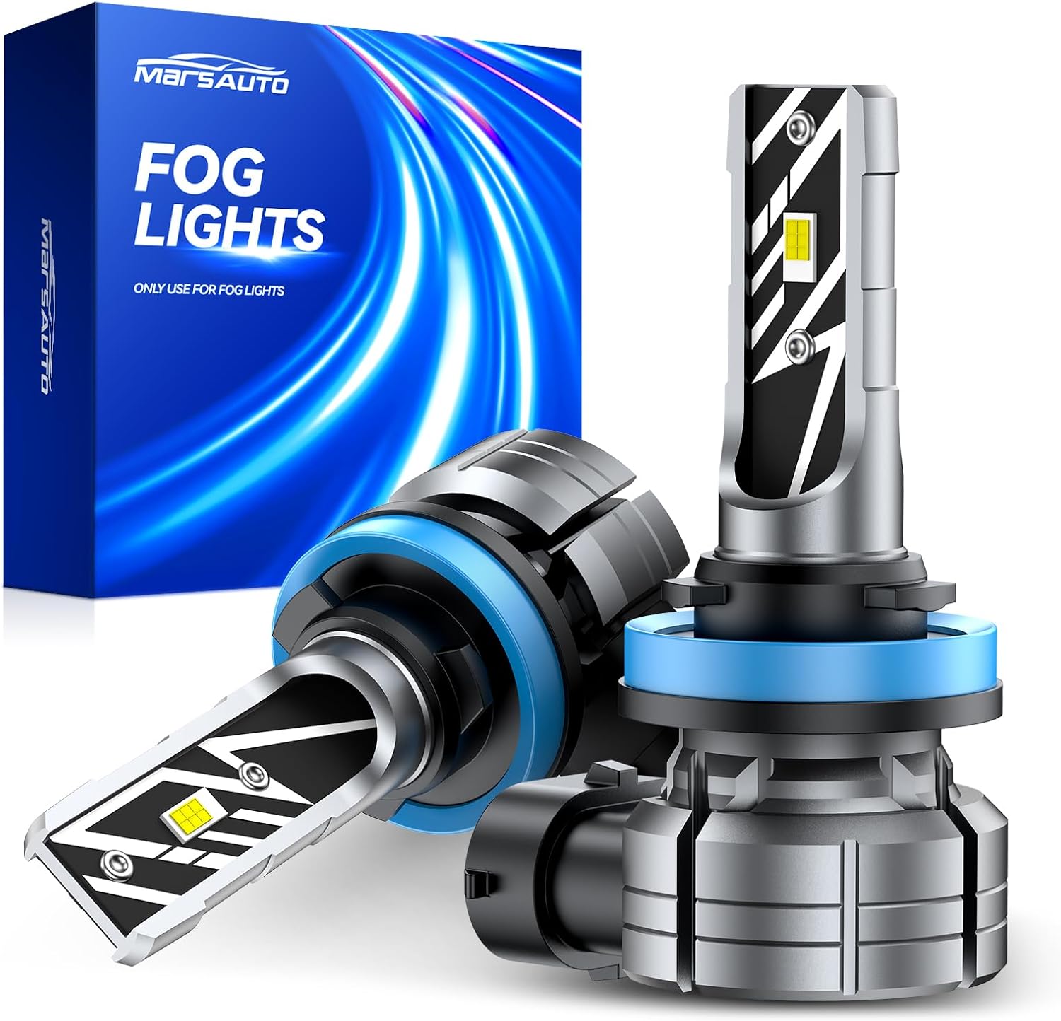 Detalle de Marsauto H11 LED fog light bulb 14000LM