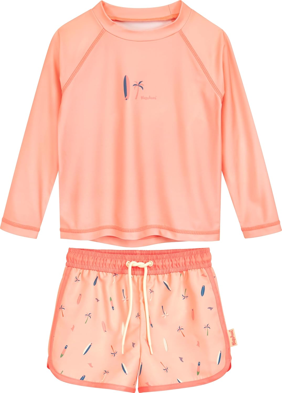 Detalle de Playshoes Zweiteiler Lang Set Rash Guard Bambine e Ragazze – UV 50+ e Comforto per l’estate