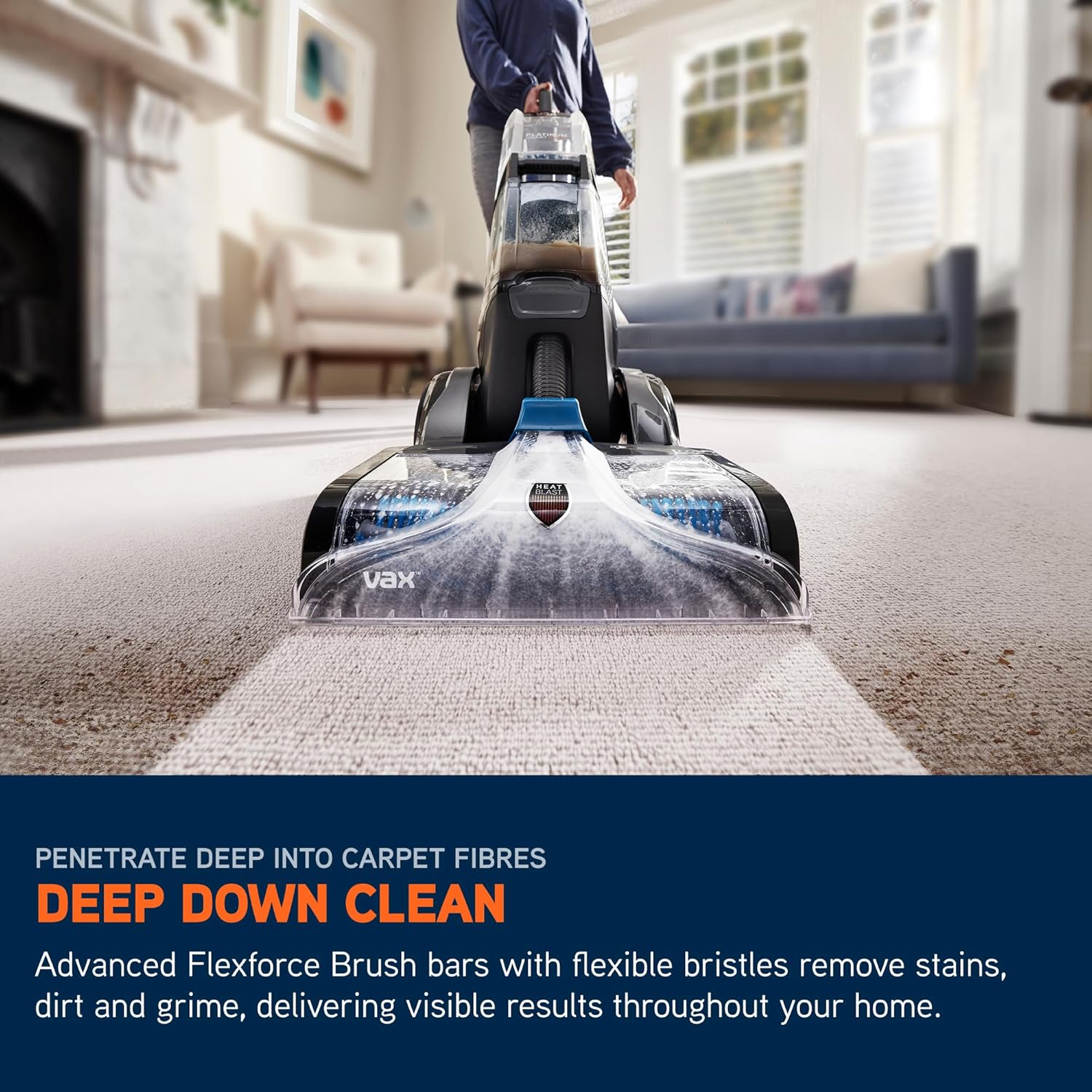 Detalle de Vax Platinum SmartWash CDCW-SWXS carpet cleaner 1200W