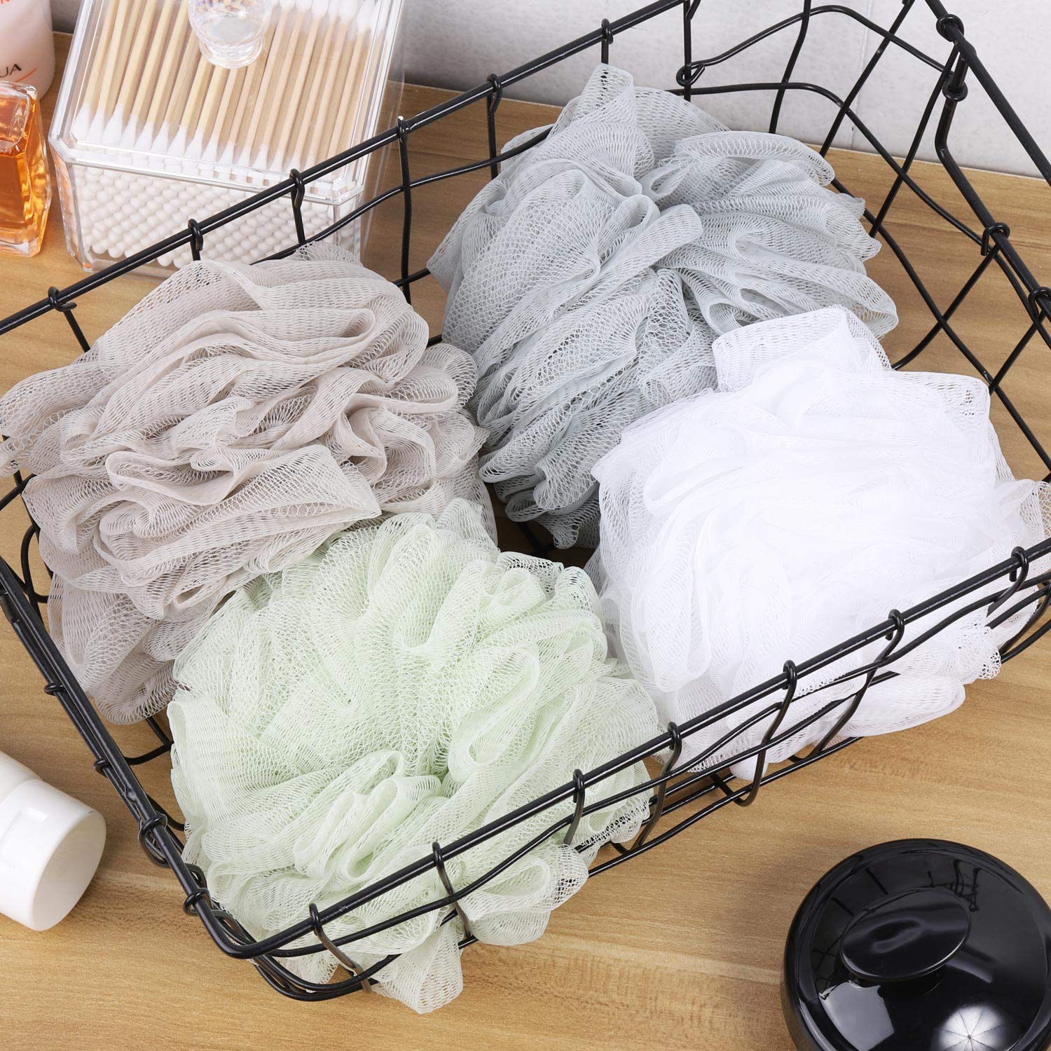Thumbnail 6 de BTYMS Bath Sponge Mesh Pouf 60g Pack of 4