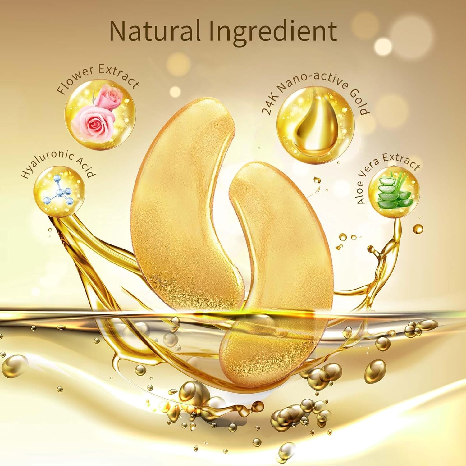 Thumbnail 2 de USTELIR Under Eye Patches 40 Pairs