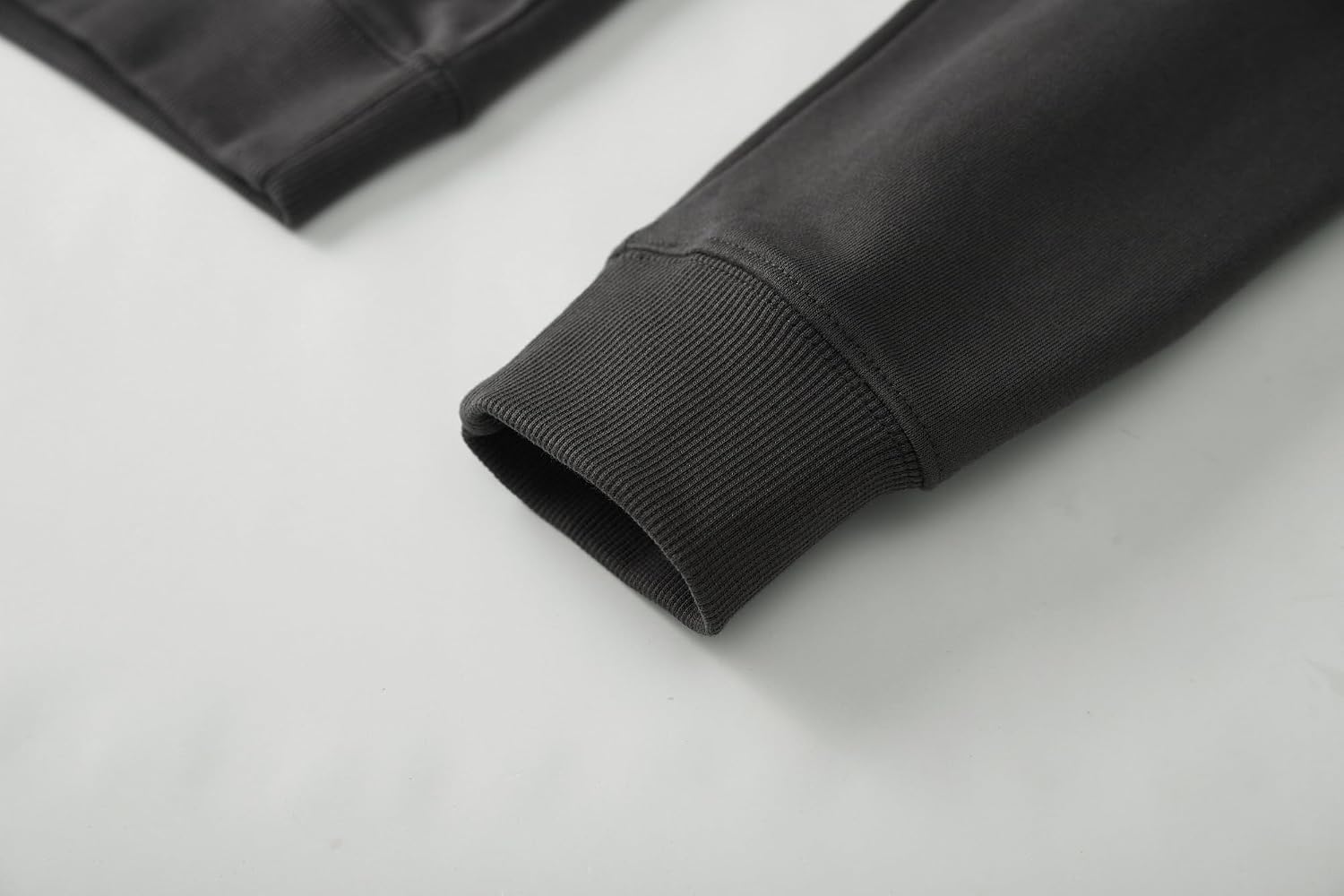 Detalle de USALL Herren-Sweatshirt mit Rundhalsausschnitt aus Baumwolle (Maschinenwäsche)