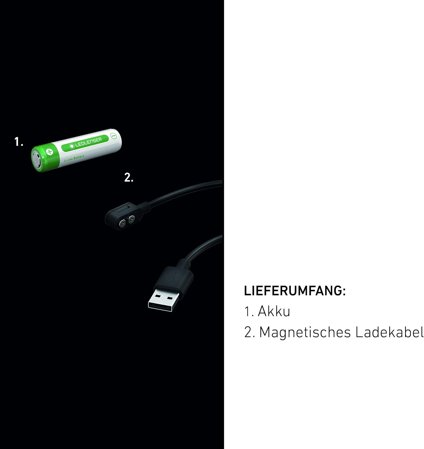 Detalle de Ledlenser ML4: lanterna outdoor compatta con ricarica magnetica e luce rossa