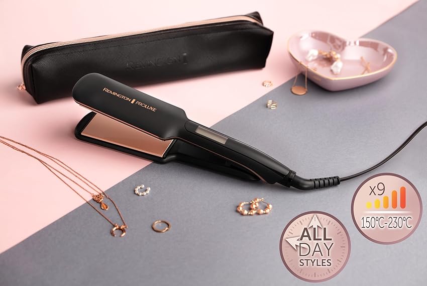 Thumbnail 1 de Remington ProLuxe S9150B plancha pelo 5 veces suave