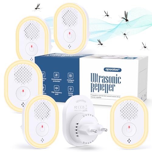 Detalle 2 de Répulsif ultrason moustique, anti-rongeurs, lot de 6