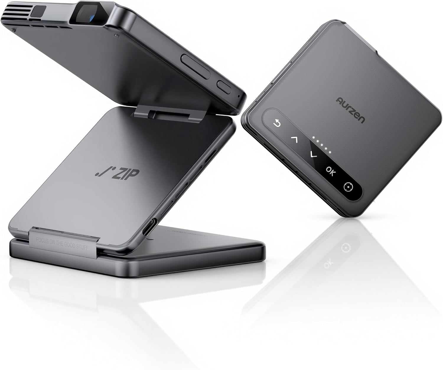 Detalle de Aurzen Zip Tri-Fold Mini Beamer 5.000mAh