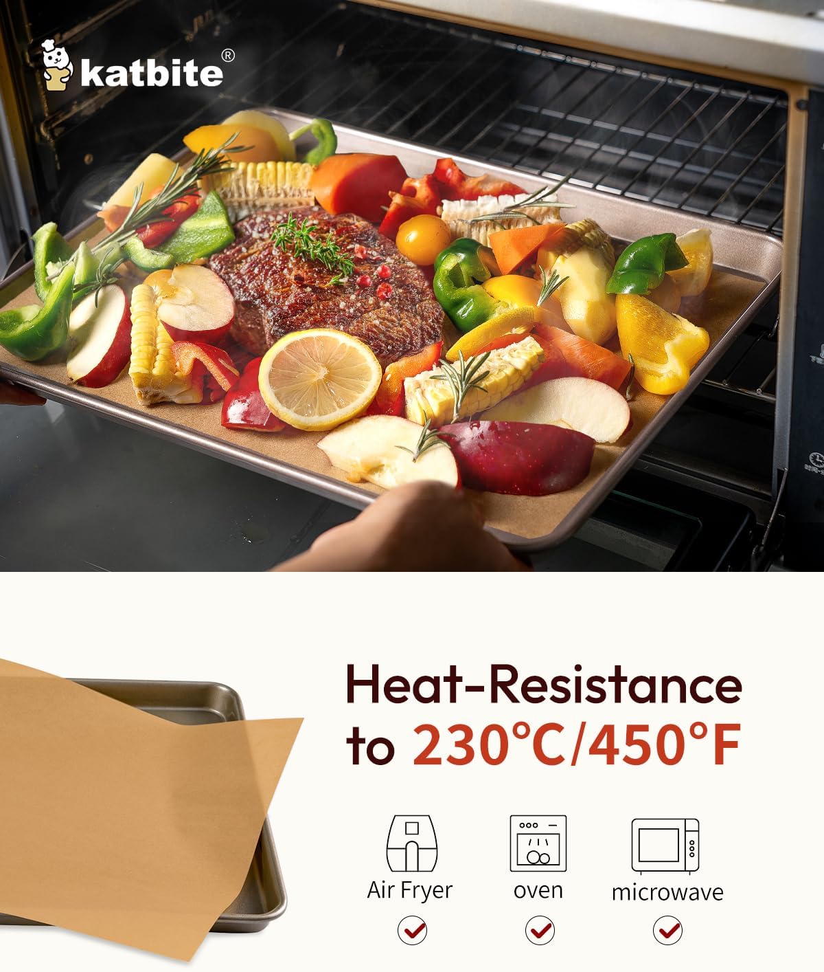 Detalle 2 de Katbite Parchment Paper Sheets 9 x 13 in
