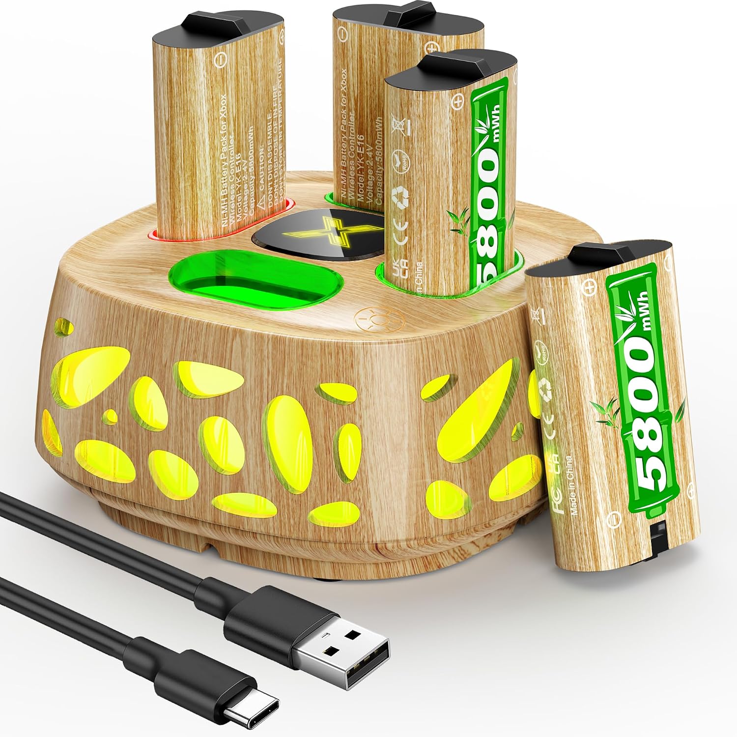 Detalle de Xbox Rechargeable Battery Pack 5800mWh