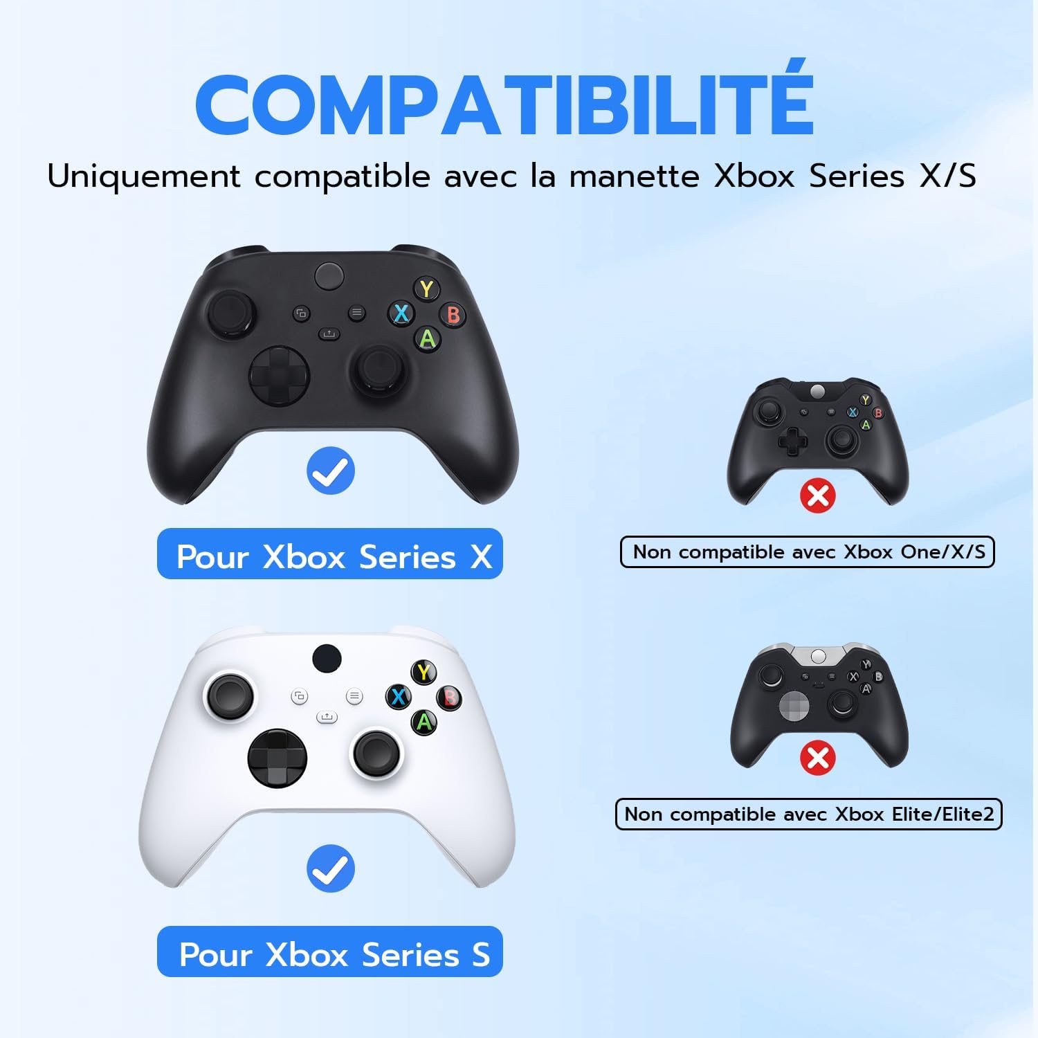Detalle de Mcbazel Boutons de remplacement 6 en 1
