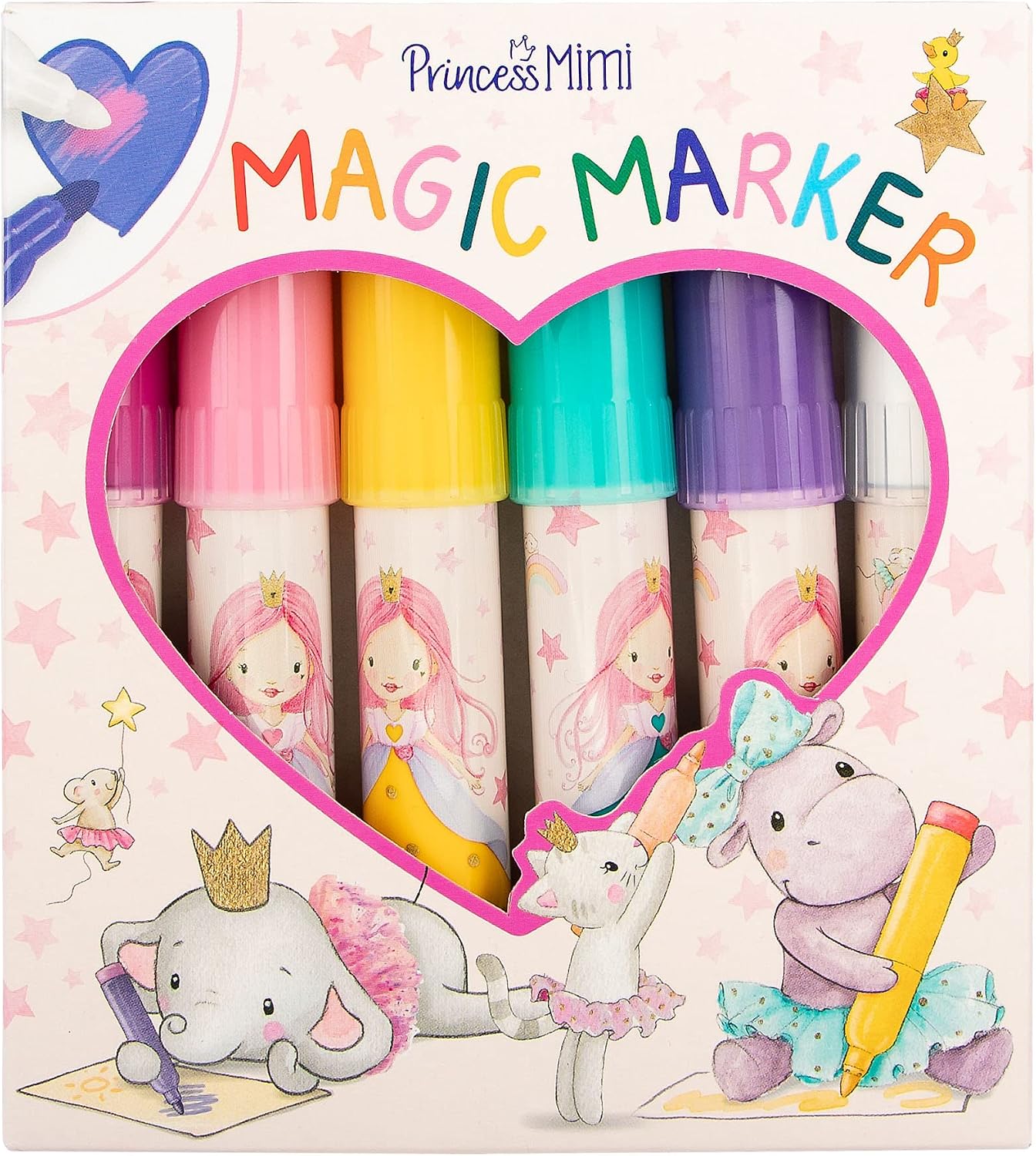 Detalle de Depesche Magic Marker Set 5 Stifte Mimi