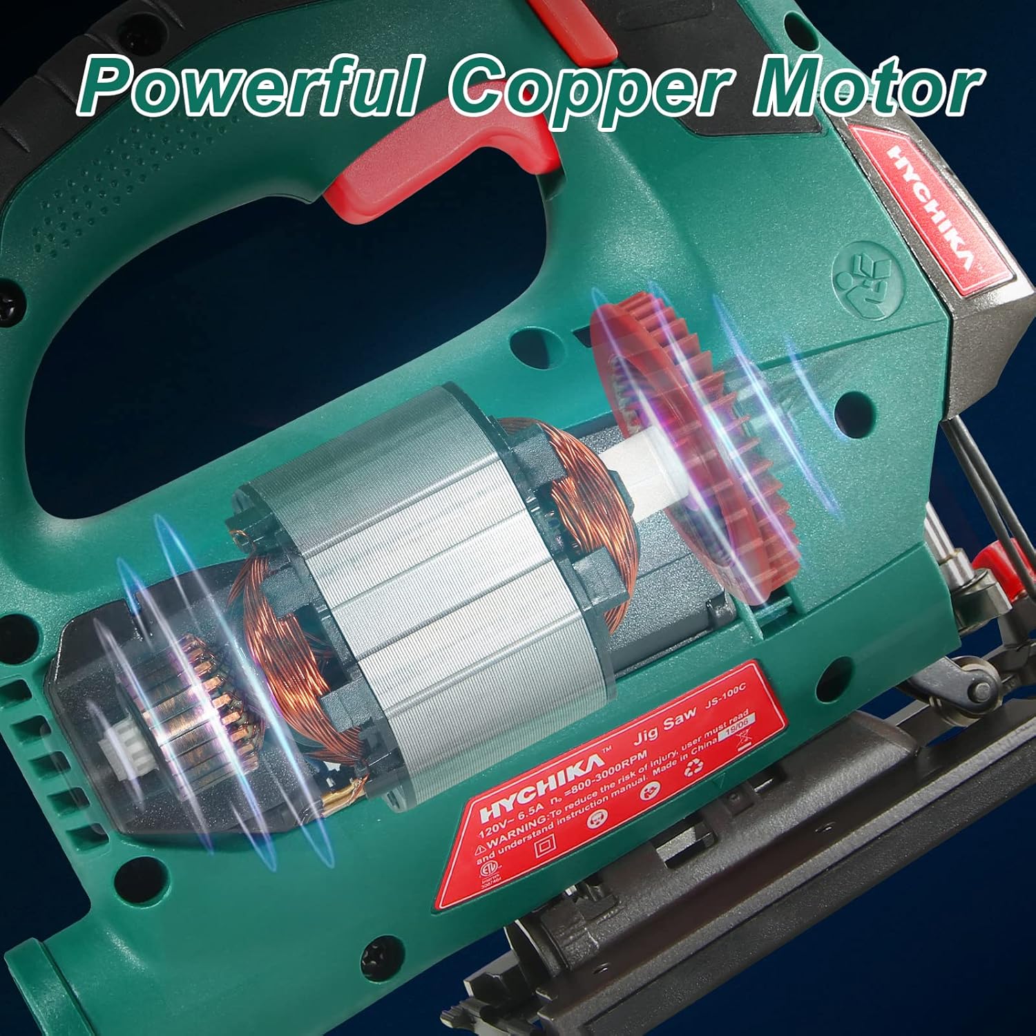 Thumbnail 3 de HYCHIKA 800W Jigsaw 110mm Depth