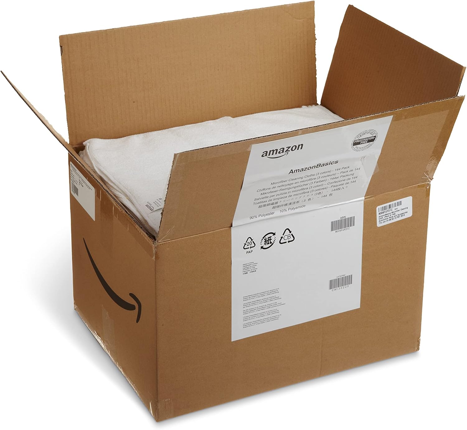 Thumbnail 5 de Amazon Basics Bayeta di microfibra 30.5 x 40.6 cm, 144 pezzi