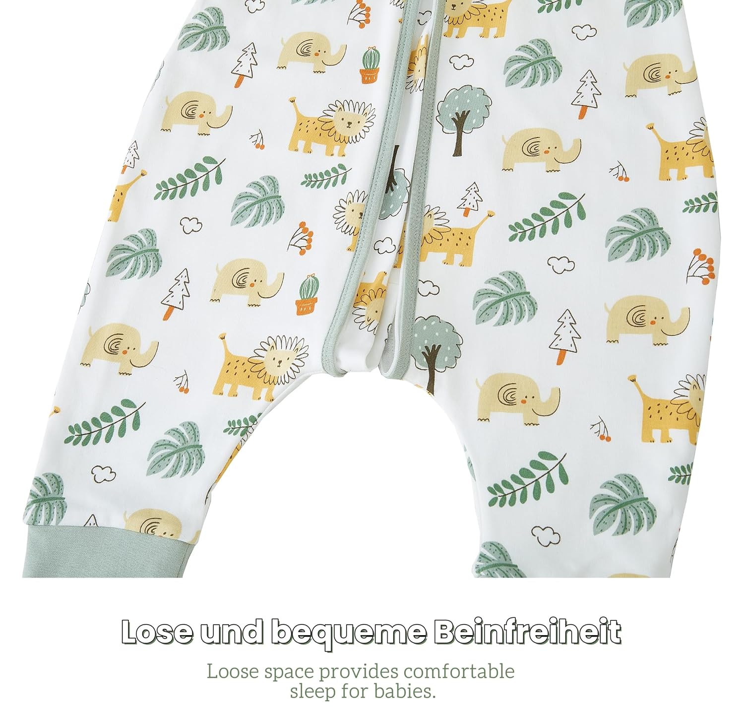 Thumbnail 4 de Chilsuessy Schlafsack Sommer mit Füßen 80 cm