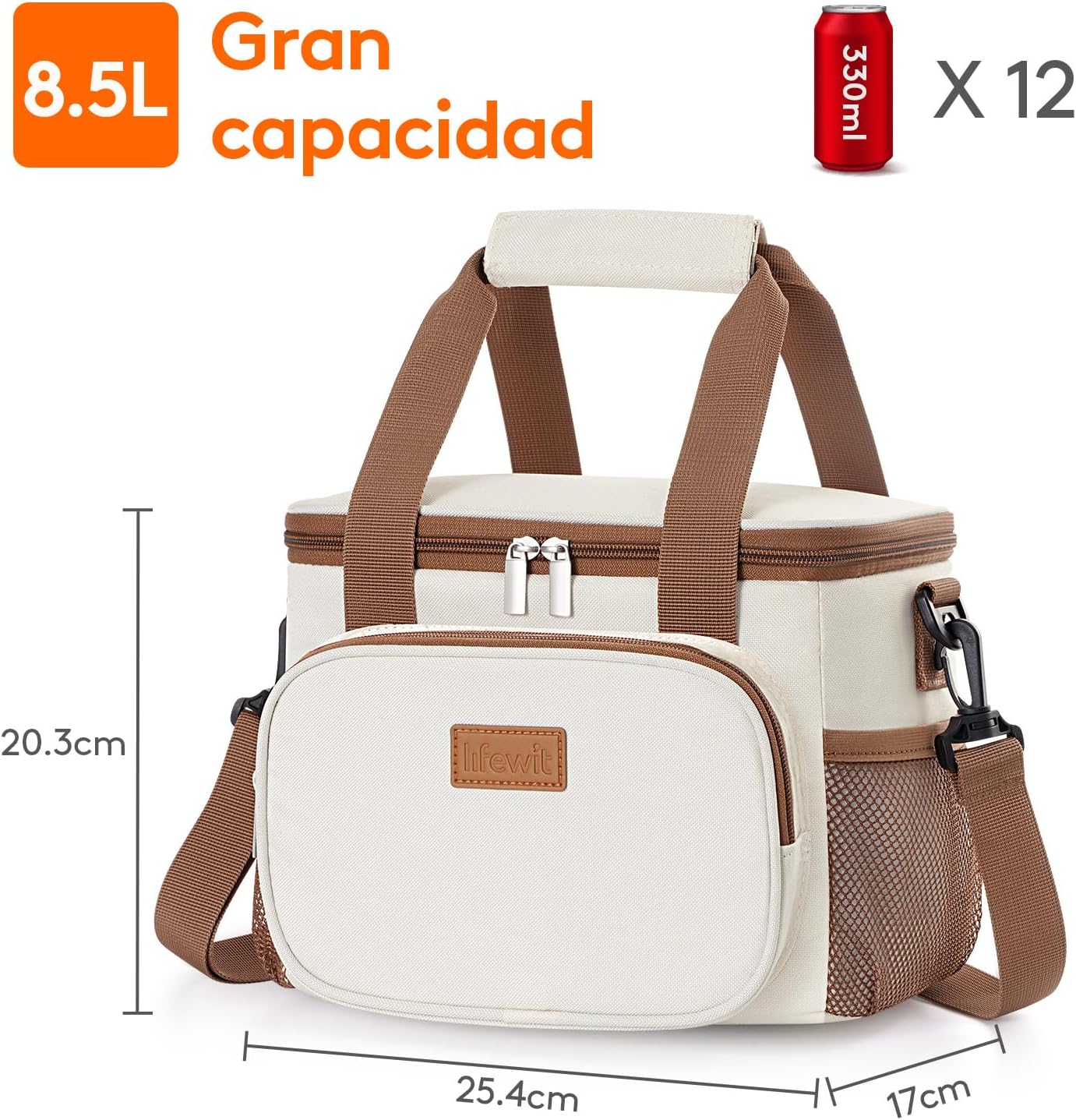 Thumbnail 2 de Lifewit Bolsa Térmica Porta Alimentos 8.5L 🧊 para Trabajo y Playa