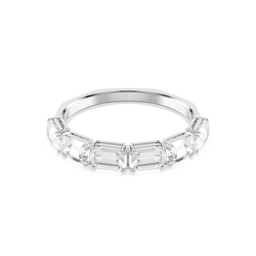 Detalle de Swarovski Bracelet-jonc Millenia, taille octogonale – Blanc, métal rhodié