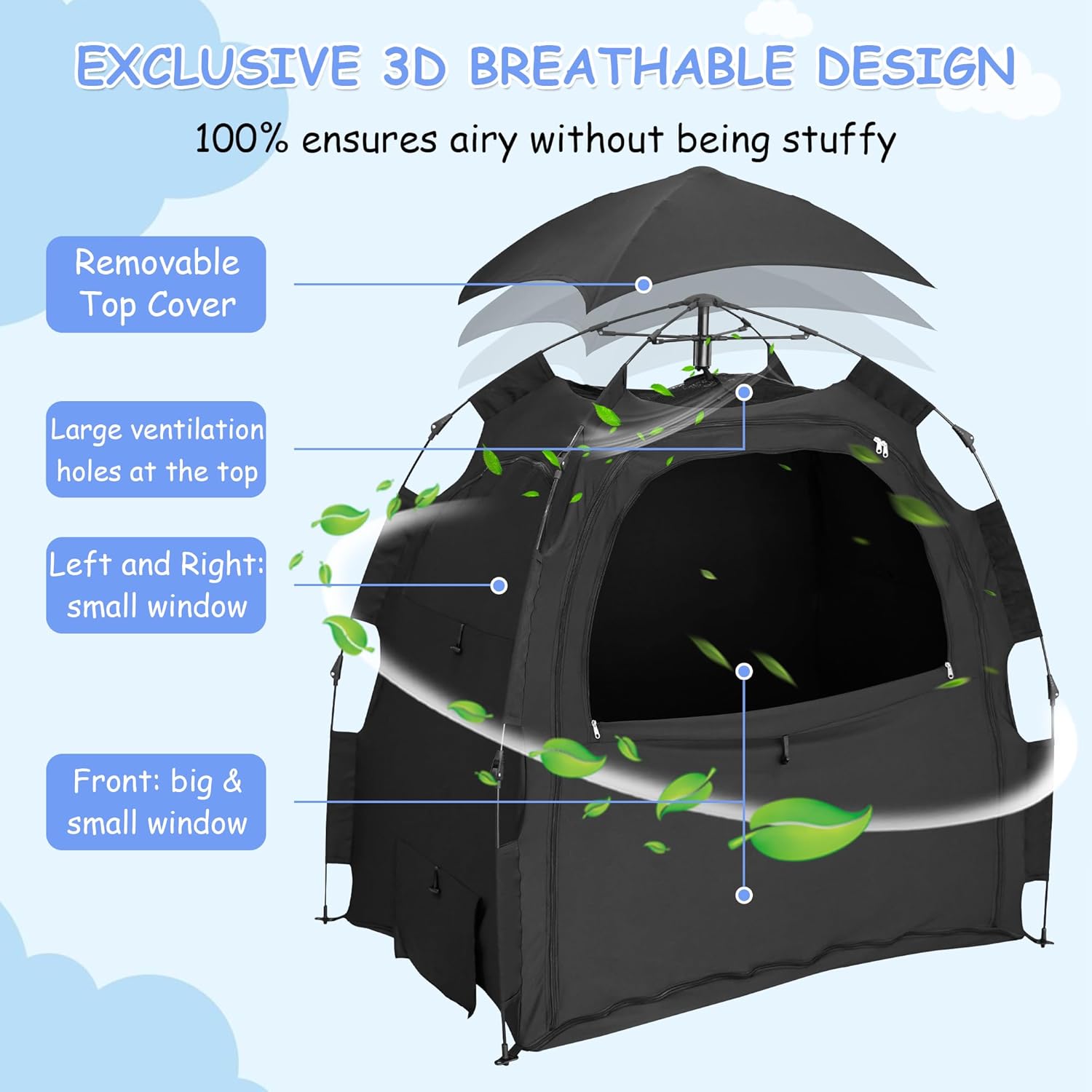 Thumbnail 1 de YABORAS Sleep Tent for Pack N Play