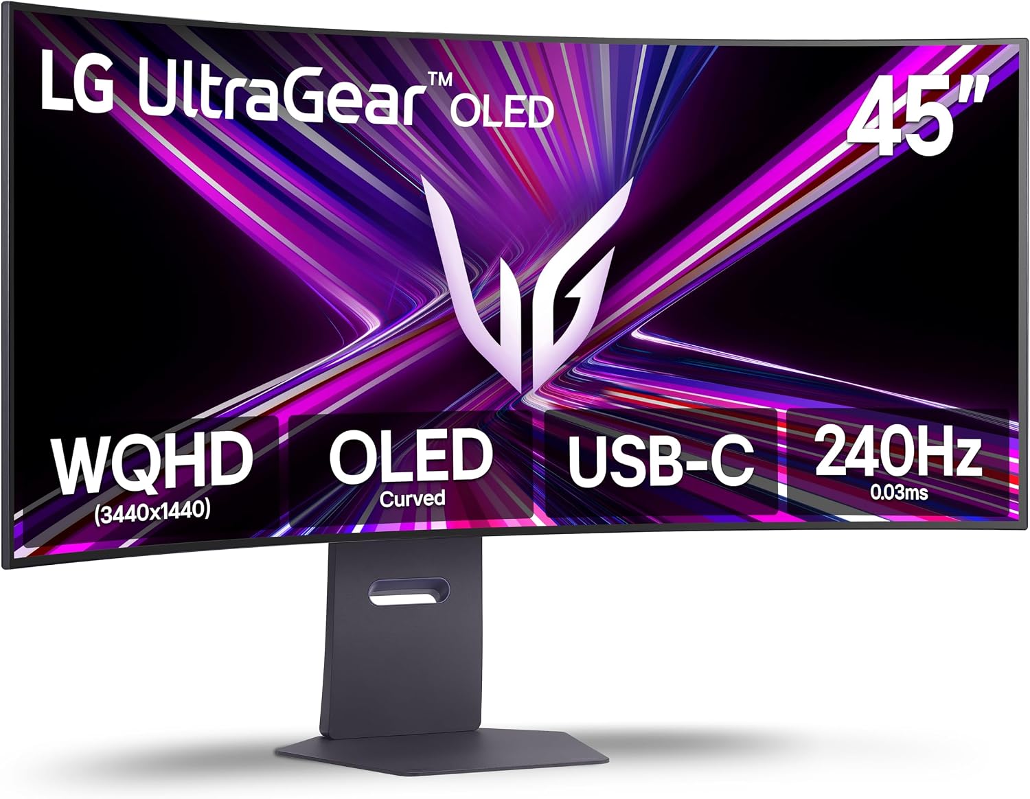 Detalle de LG Curved OLED Gaming Monitor 45-Inch