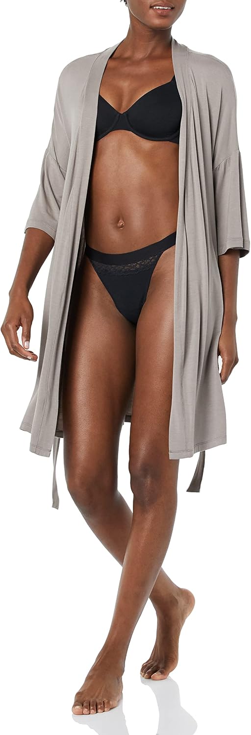 Thumbnail 2 de Amazon Essentials Tanga Baumwolle Spitze