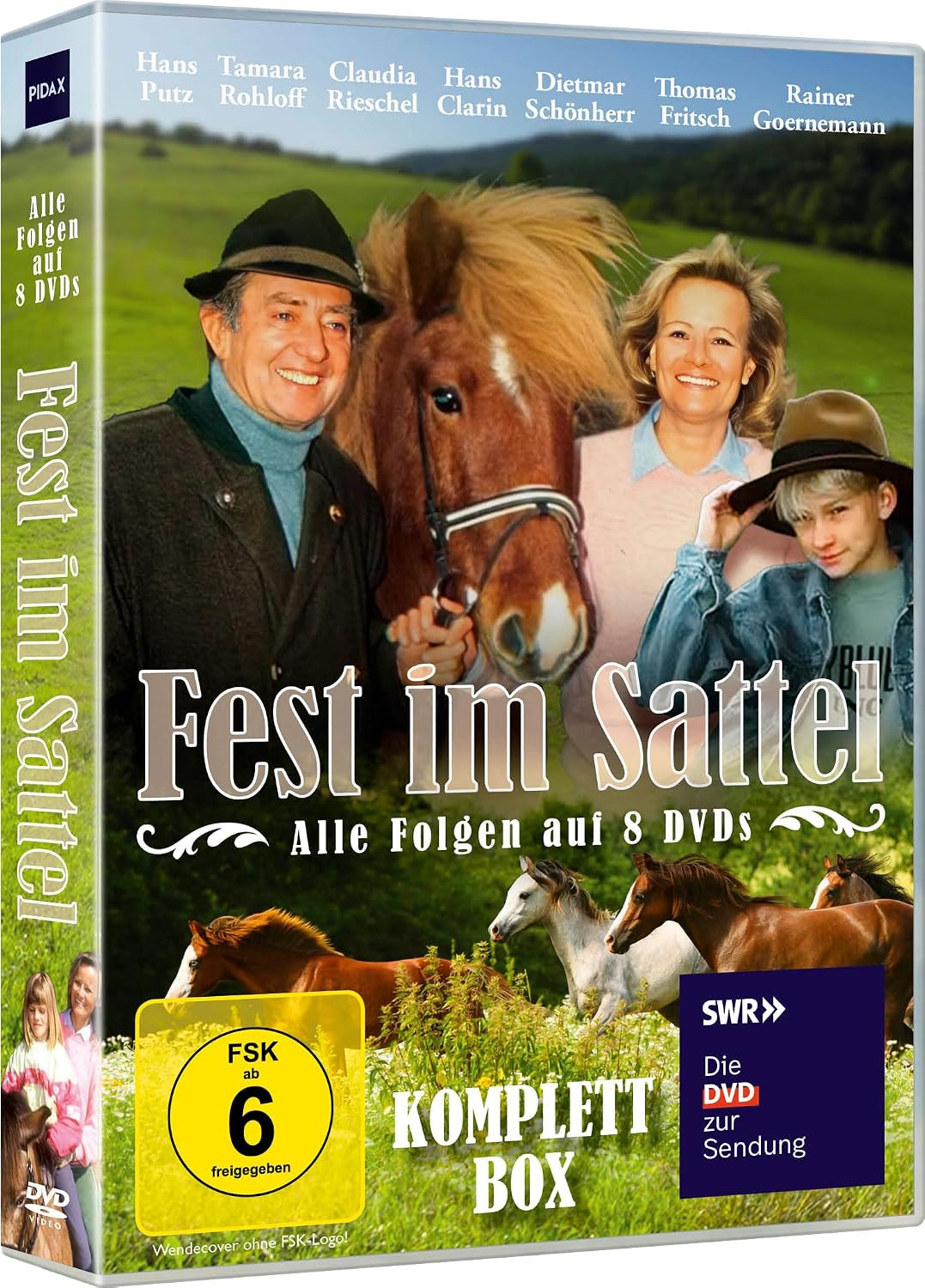 Detalle de WME Home Entertainment „Fest im Sattel: Der Mooshof“ Komplettbox mit 48 Episoden