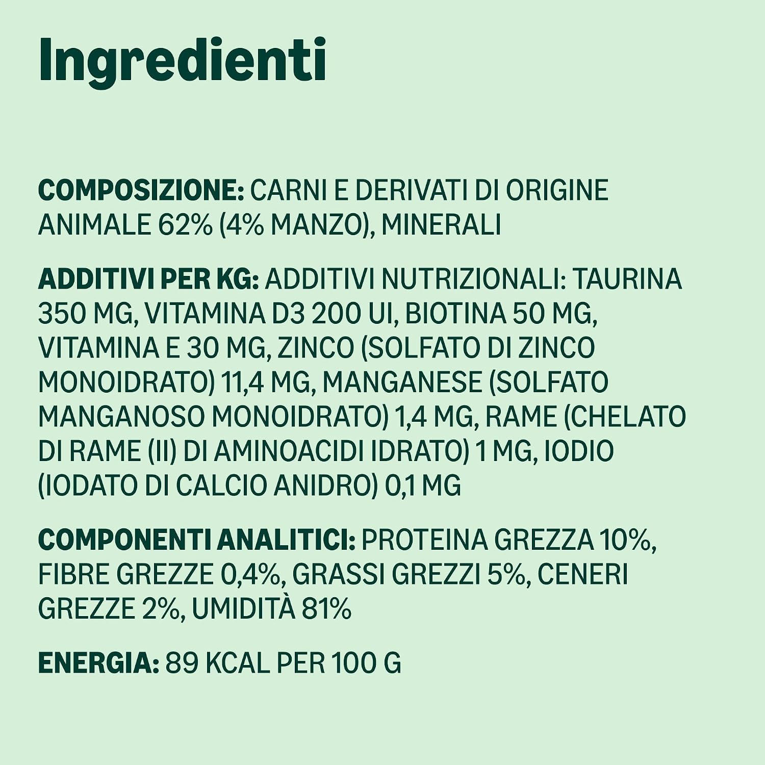 Thumbnail 5 de By Amazon Cibo Umido per Gatti – Paté di Manzo 100 g, confezione da 16