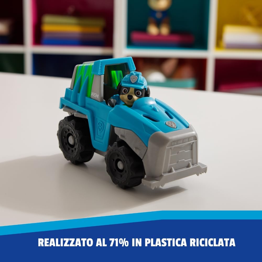 Detalle 2 de PAW Patrol Rex-Figur mit Dino-Rettungsfahrzeug