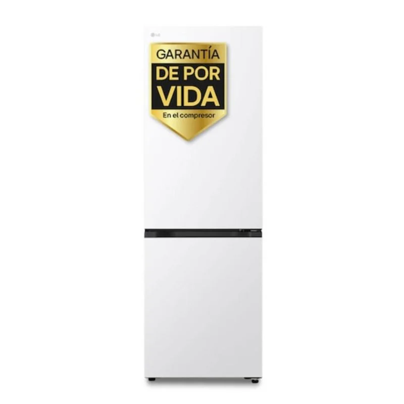 Detalle de Frigorífico Combi LG GBBS312ASW No Frost 186 cm, 333 L, Blanco con WiFi IA
