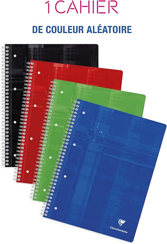 Detalle de Cahier Ă spirale Clairefontaine 82510C đź“’