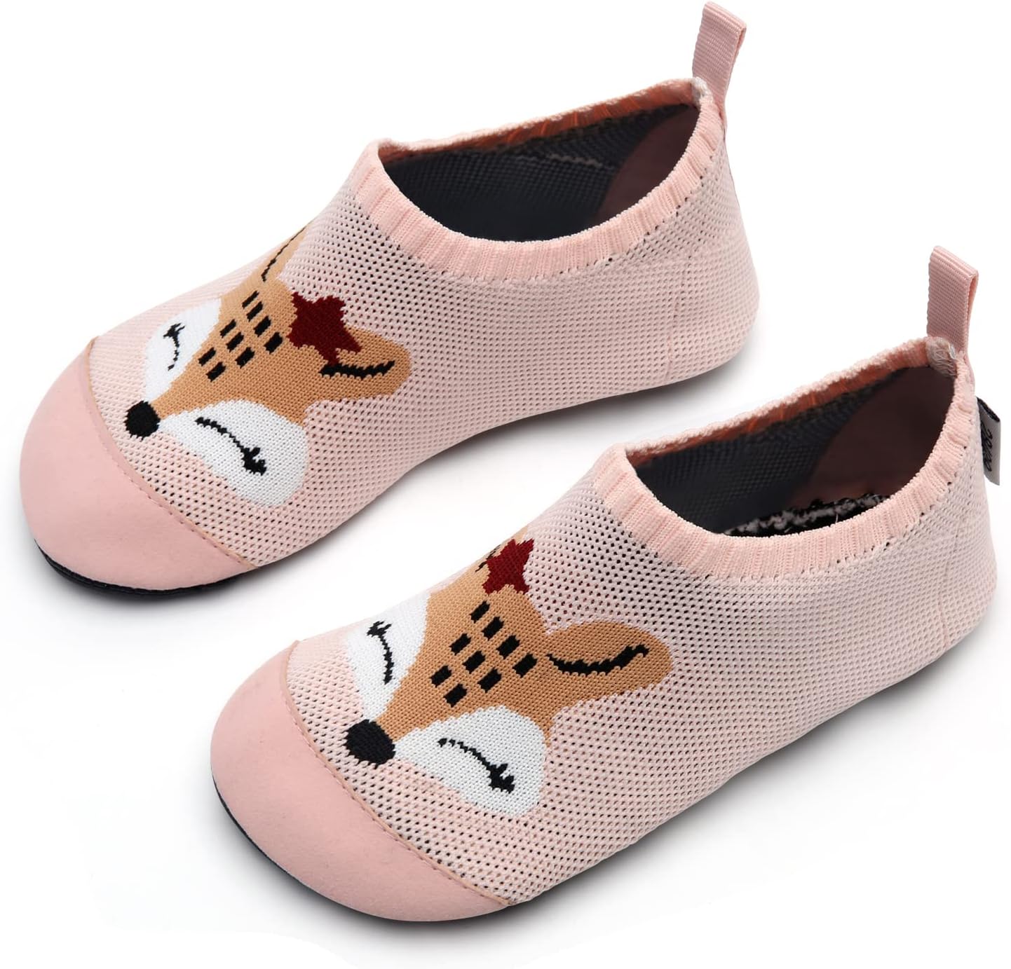 Detalle de IceUnicorn Kinder-Hausschuhe: atmungsaktive, rutschfeste Schlupf-Slippers