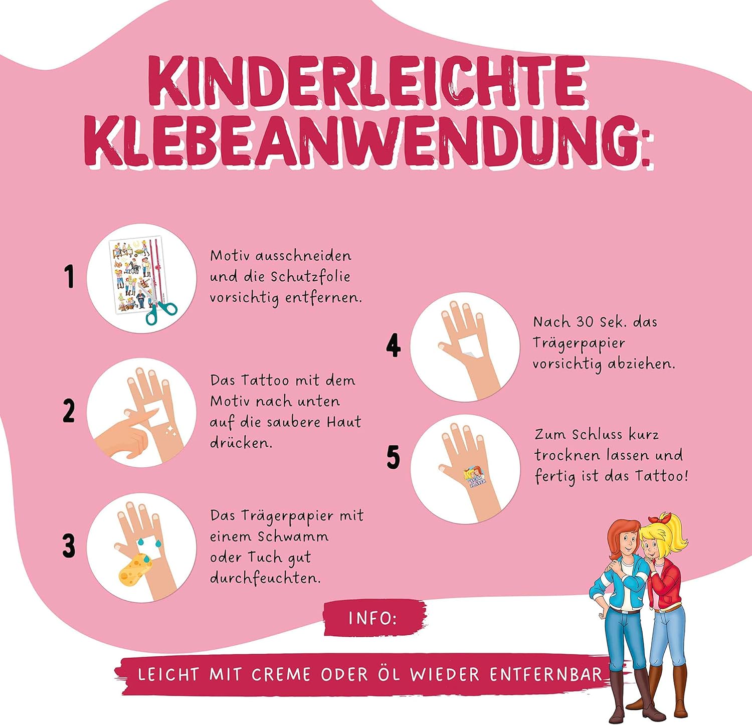 Thumbnail 3 de Papierdrachen 100 Kindertattoos 🎨