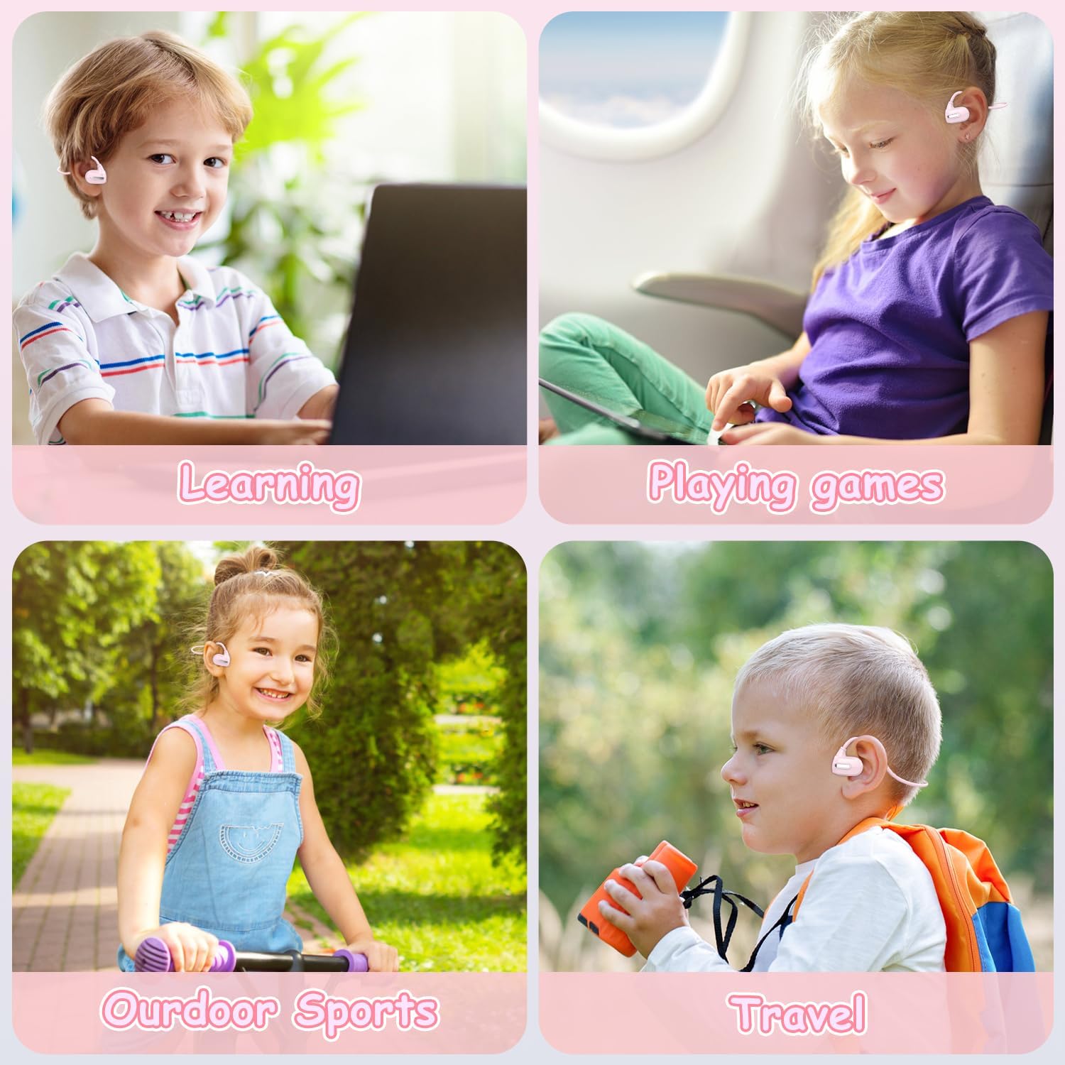 Thumbnail 2 de Golvery G03 Open-Ear Kids Headphones 10H