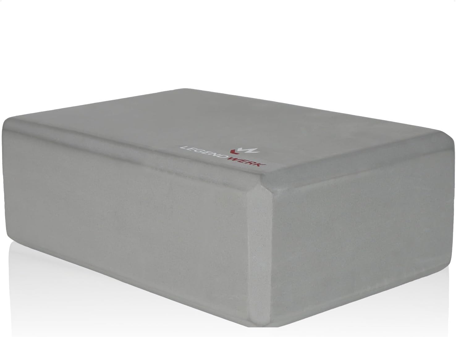 Detalle de Legendwerk Yoga Block robusto e antiscivolo – confezione doppia in EVA, 23x15x7,5 cm