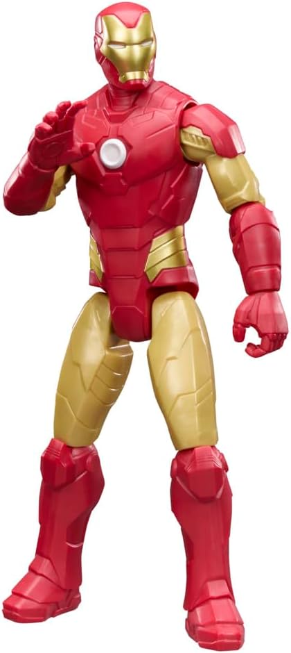 Thumbnail 6 de AVENGERS Hasbro Marvel Titan Series Iron Man Action Figure – 29,2 cm e 11 snodi