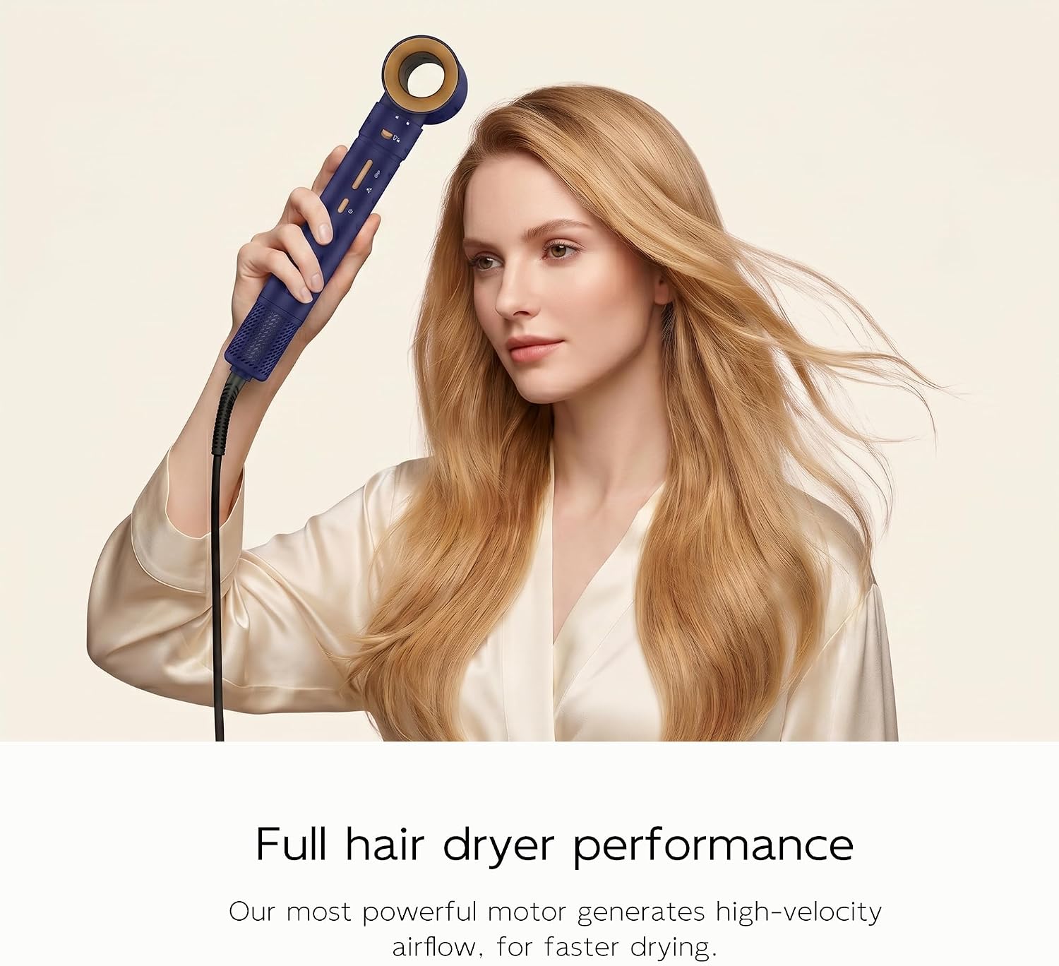 Detalle 2 de 5 in 1 Multi Hot Air Styler Wrap (110,000 RPM) Hair Dryer Brush with Auto Wrap Curlers