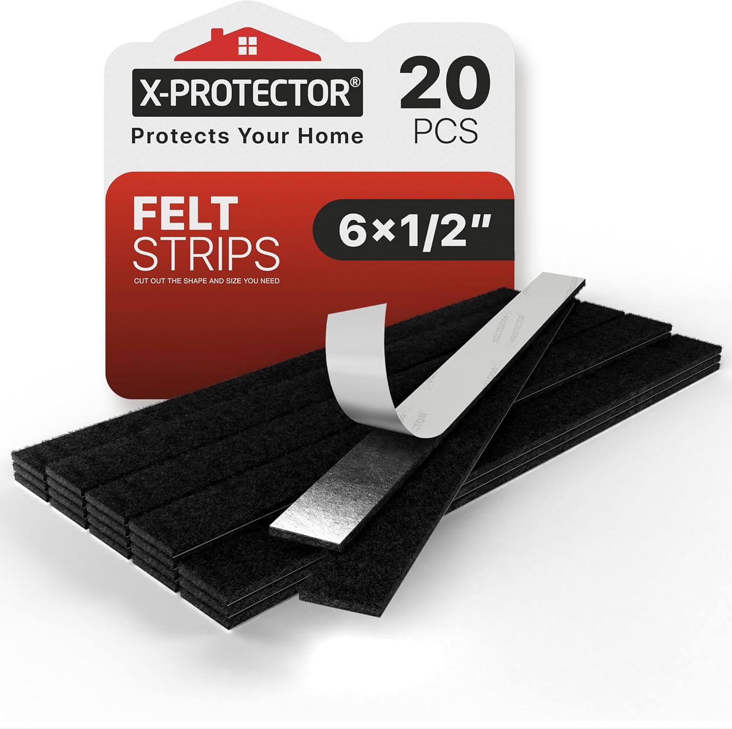 Thumbnail 6 de X-PROTECTOR 48 PCS felt chair pads for wood floors
