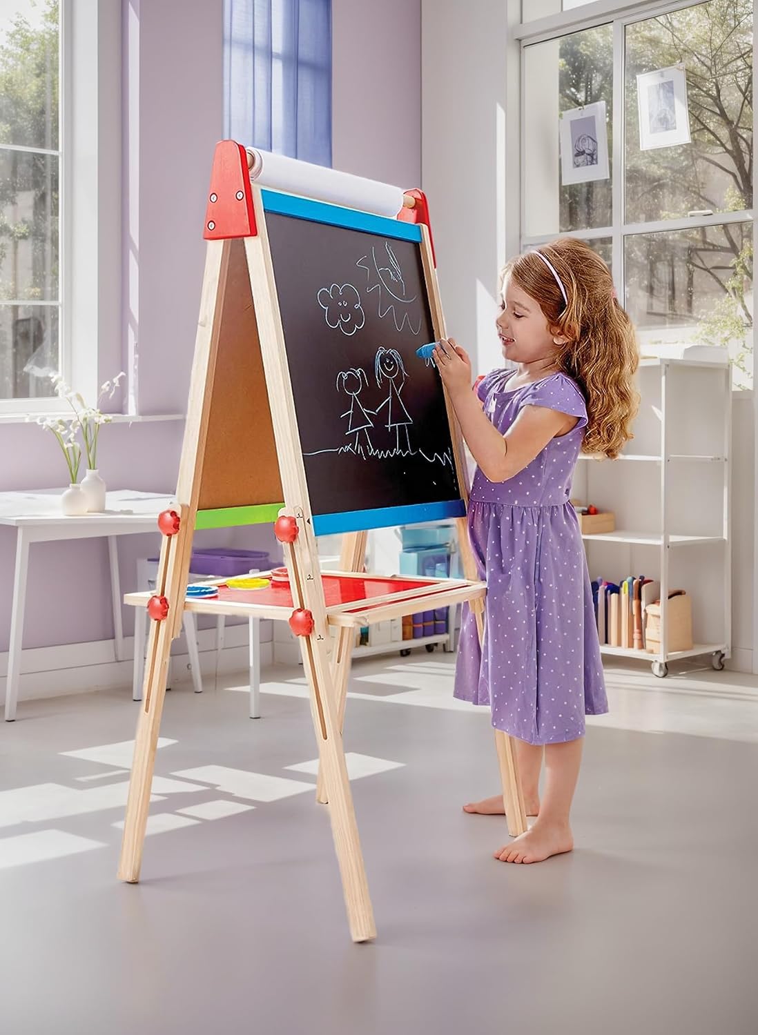Detalle 2 de Hape E1010 Kids Magnetic Art Easel 🎨
