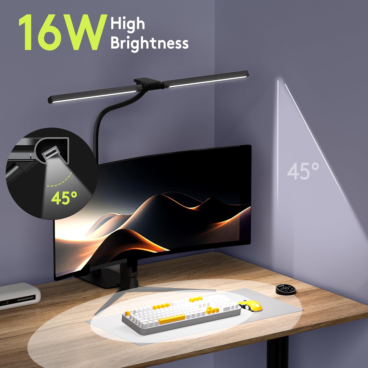Thumbnail 1 de EYOCEAN Schreibtischlampe 72 cm LED Tageslichtlampe