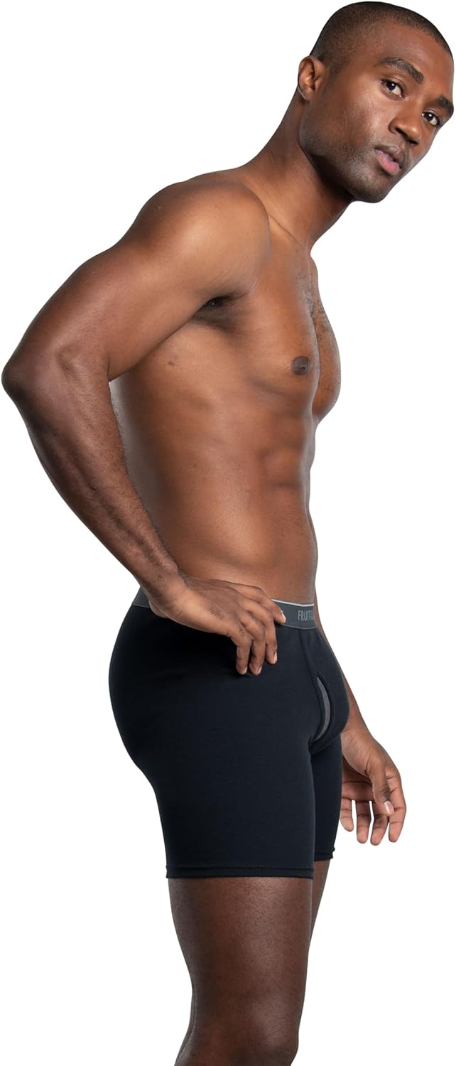 Detalle de Fruit of the Loom Men's Coolzone Boxer Briefs: 7-Pack Moisture-Wicking, Breathable