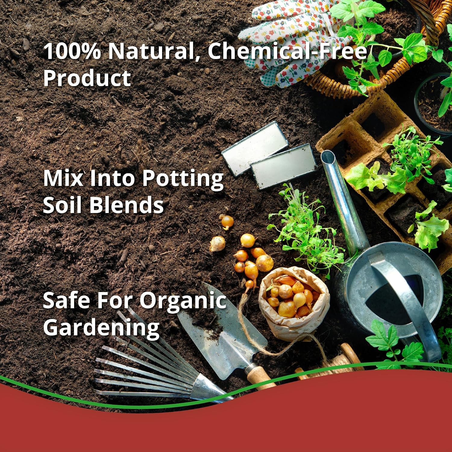Detalle 2 de Plantonix Worm Bliss Organic Worm Castings, 1-Quart OMRI-Listed Soil Amendment