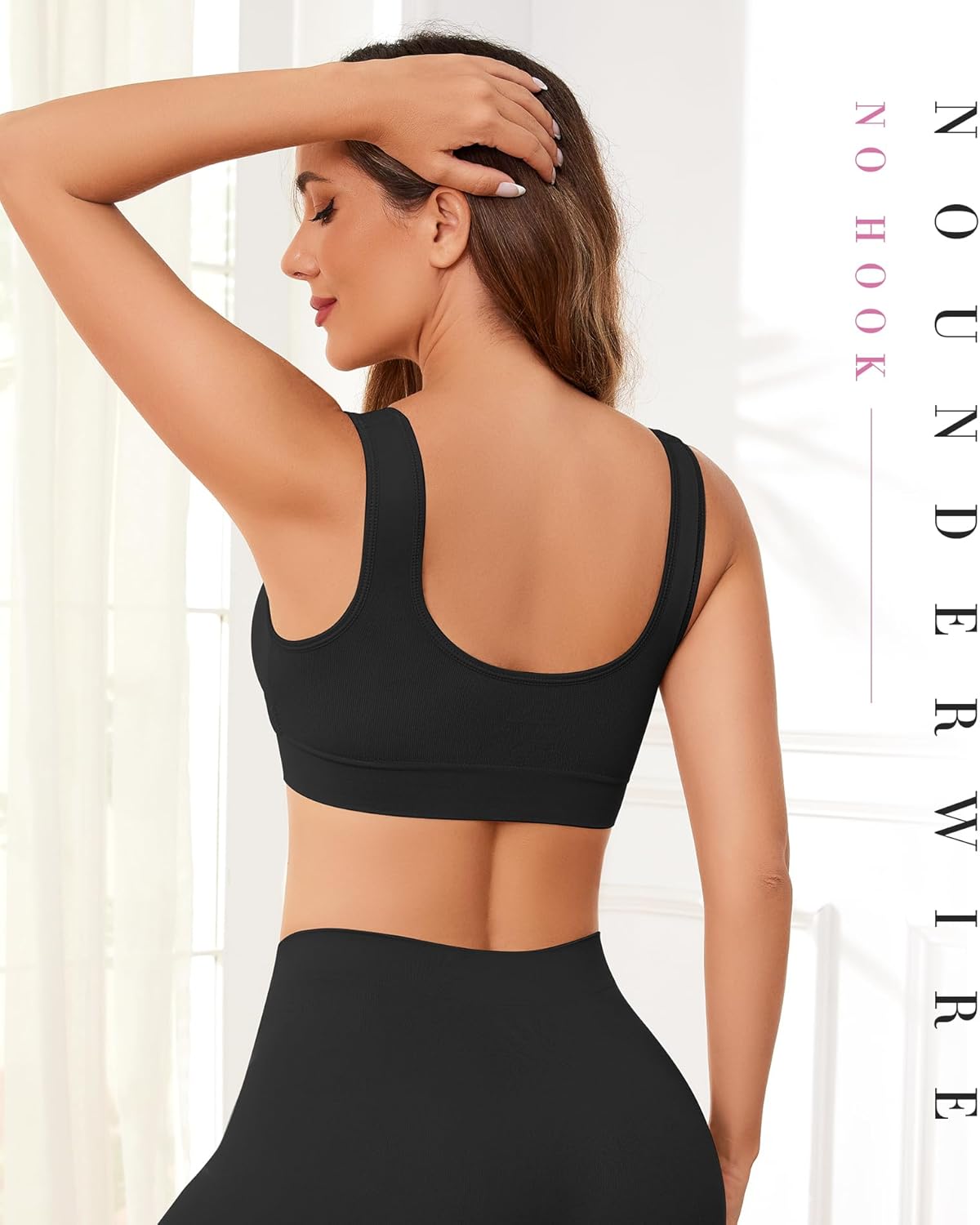 Thumbnail 1 de YUTYTH Comfort Bra for Women – Wirefree seamless crop top with removable pads